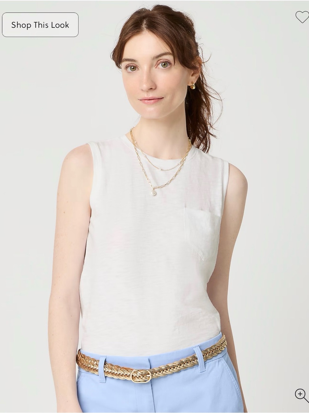 J Crew Girlfriend Tank | Size Medium